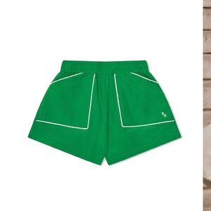 Recreational Habits- Princeton Nylon Patch Pocket Short in Green
